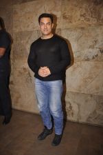 Aamir Khan at PK Screening in Mumbai on 25th Dec 2014